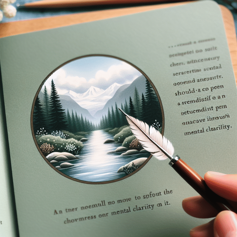 mental clarity through mindful journaling: a beginner's guide