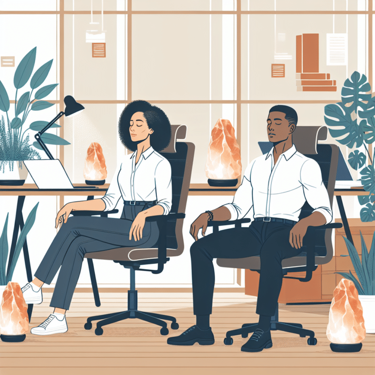 workplace stress relief through breathing exercises