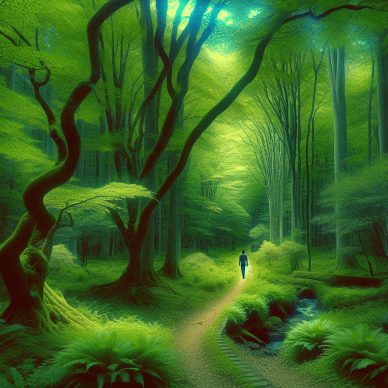 exploring mindful walking exercises in nature